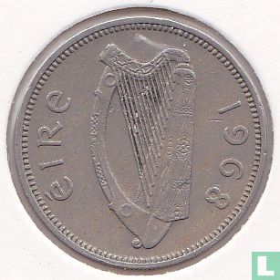 Ierland 1 shilling 1968 - Afbeelding 1