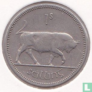 Ierland 1 shilling 1968 - Afbeelding 2