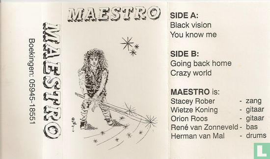 Maestro - demo cassette I - Afbeelding 3