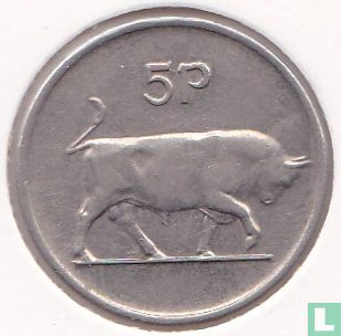 Ierland 5 pence 1982 - Afbeelding 2