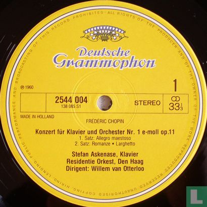 Frédéric Chopin: Klavierkonzert nr. 1/Krakowiak - Image 3