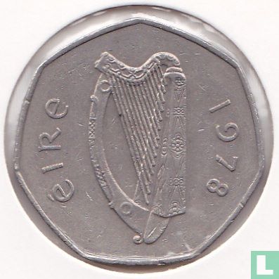 Irlande 50 pence 1978 - Image 1