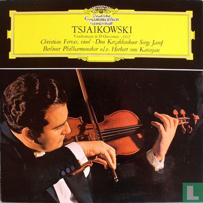 Concert voor viool en orkest in D, op. 35 / Ouverture Solennelle ,,1812", op. 49 - Afbeelding 1