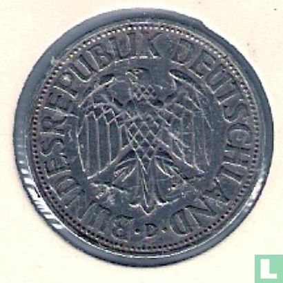 Allemagne 1 mark 1959 (D) - Image 2