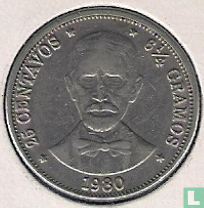 Dominikanische Republik 25 Centavos 1980 - Bild 1