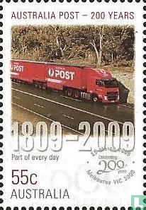 200 jaar Australische post     
