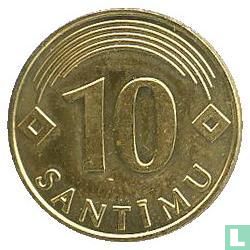 Letland 10 santimu 2008 - Afbeelding 2