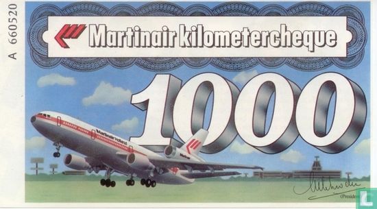 Martinair Kilometercheque (01) - Image 1