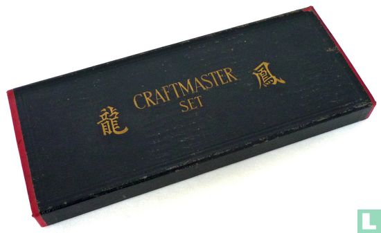Mah Jongg Amerikaans Algemeen Kartonnen platte doos met ronde fiches 'Craftmaster' - Image 1