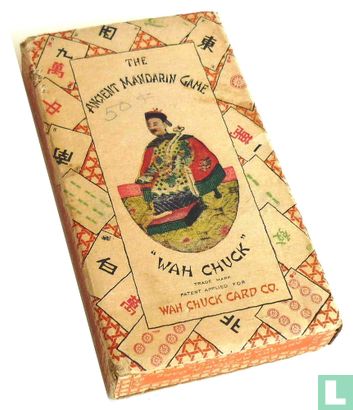 Mah Jongg Kaarten Kartonnen kleurrijke schuifdoos - Image 1