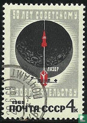 50 Jahre der sowjetischen Weltraumforschung