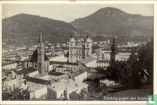 Salzburg gegen den Gaisberg