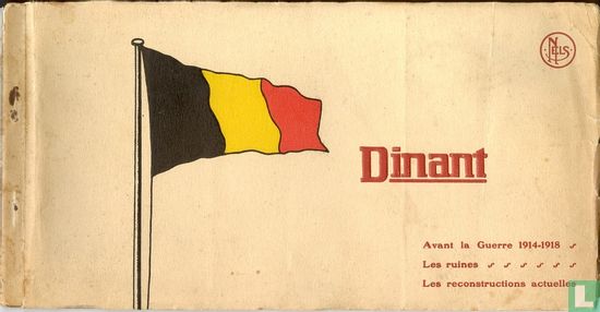 Dinant. (Pendant la guerre 1914-1918). Vue générale - Afbeelding 2