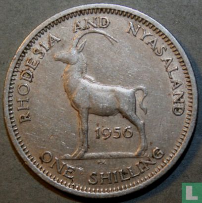Rhodésie et Nyassaland 1 shilling 1956 - Image 1