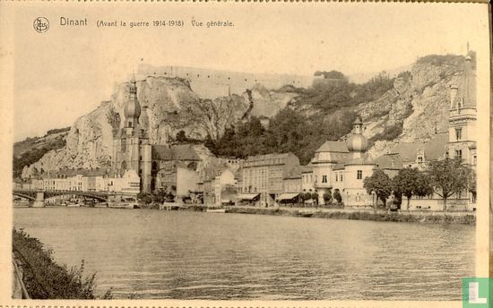 Dinant. (Avant la guerre 1914-1918). Vue générale - Afbeelding 1