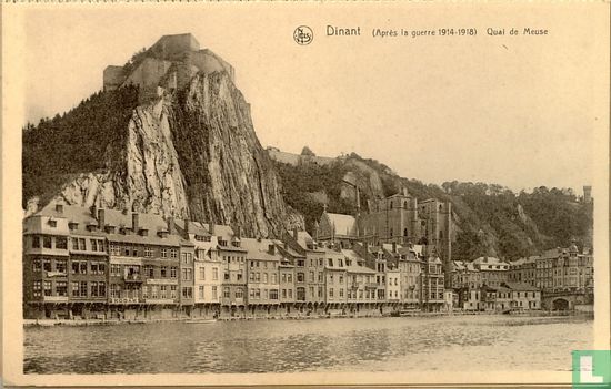  Dinant. (Après la guerre 1914-1918). Quai de Meuse - Afbeelding 1