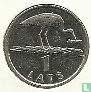 Latvia 1 lats 2001 "Stork" - Image 2