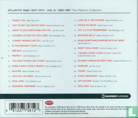Atlantic R&B 1965-1967 volume 6 - Image 2