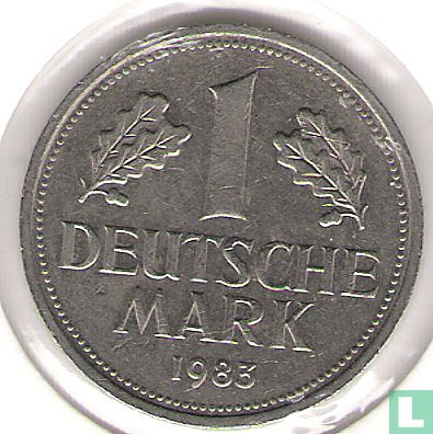 Deutschland 1 Mark 1983 (F) - Bild 1