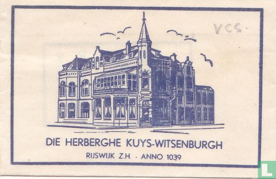 Die Herberghe Kuys - Witsenburgh - Image 1