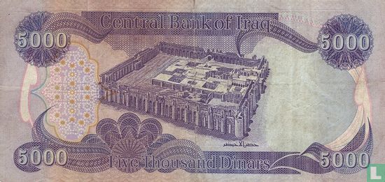 Iraq dinars 5000 - Image 2