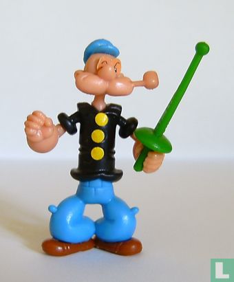 Popeye met zwaard