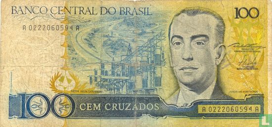Brazil 100 Cruzados - Image 1