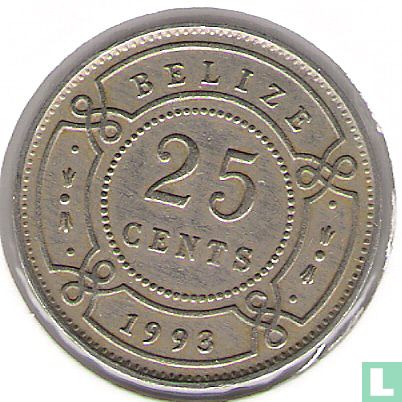 Belize 25 Cent 1993 - Bild 1