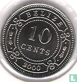Belize 10 cents 2000 - Afbeelding 1