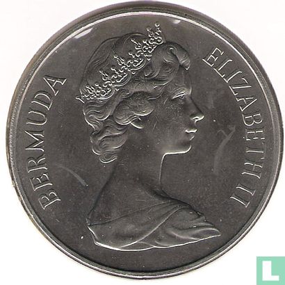 Bermuda 1 dollar 1981 "Royal Wedding of Prince Charles and Lady Diana" - Image 2