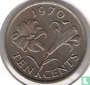 Bermuda 10 cents 1970 - Image 1