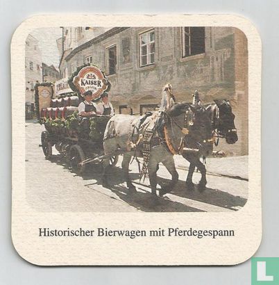 Historischer Bierwagen Kaiser - Image 1