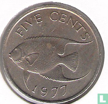 Bermudes 5 cents 1977 - Image 1