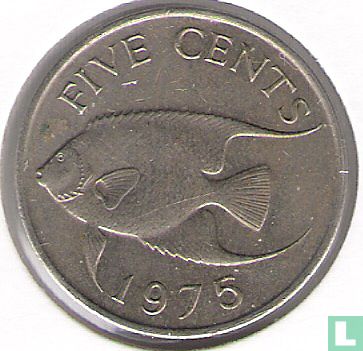 Bermuda 5 cents 1975 - Afbeelding 1