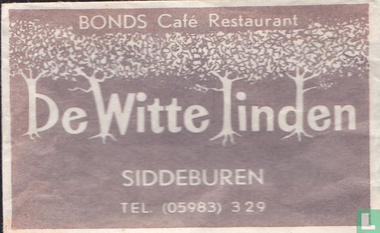 Bonds Café Restaurant De Witte Linden