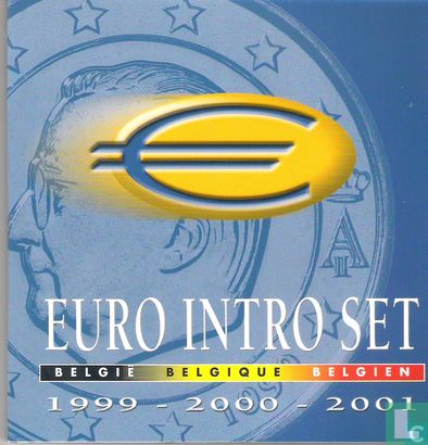 Belgique combinaison set 1999 - 2001 "Euro intro set" - Image 1