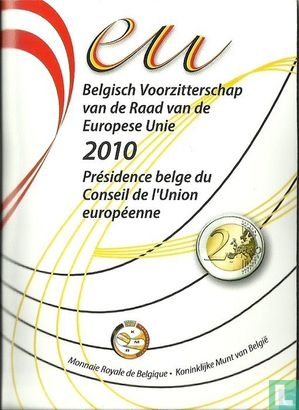 Belgien 2 Euro 2010 (Folder) "Belgian Presidency of the Council of the EU" - Bild 3