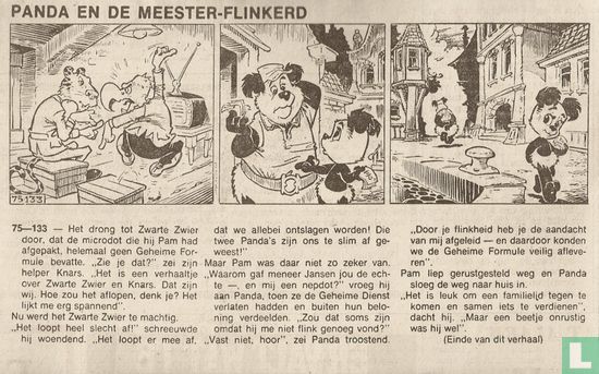Panda en de meester-flinkerd - Afbeelding 2