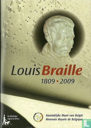 België 2 euro 2009 (folder) "200th anniversary of the birth of Louis Braille" - Afbeelding 3