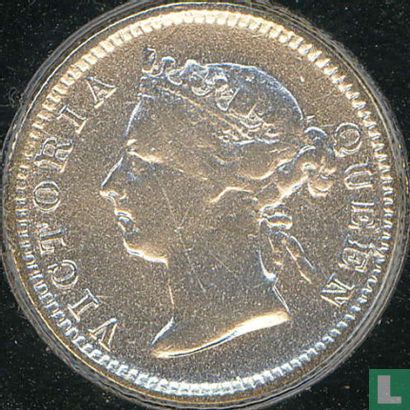Hong Kong 5 cent 1895 - Image 2
