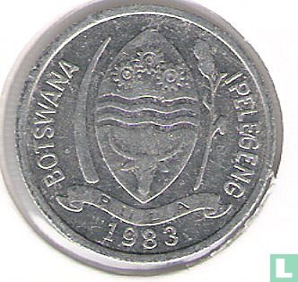 Botswana 1 thebe 1983 - Image 1