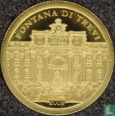 Palau 1 dollar 2009 (BE) "Trevi fountain in Roma" - Image 1
