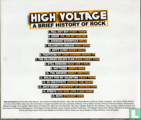 High Voltage: A Brief History of Rock - Afbeelding 2