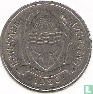Botswana 10 thebe 1980 - Image 1