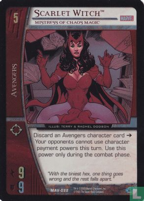 Scarlet Witch, Mistress of chaos magic
