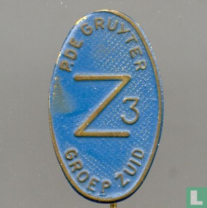 P. de Gruyter Z3 Groep Zuid [Blauw]