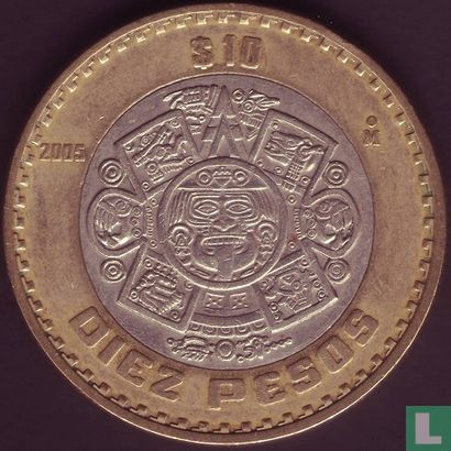 Mexico 10 pesos 2005 - Image 1