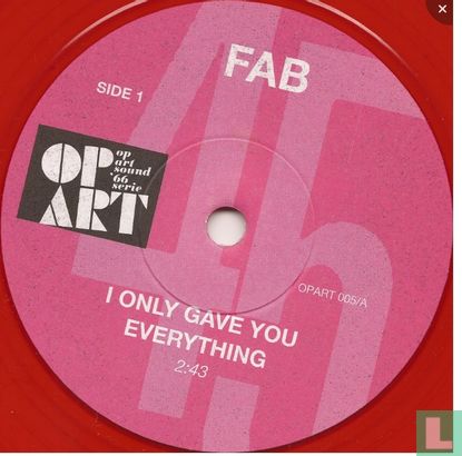 I Only Gave You Everything - Image 2