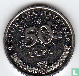 Croatian 50 lipa 2001 - Image 2