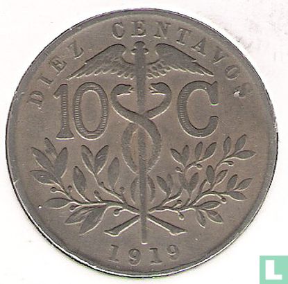 Bolivia 10 centavos 1919 - Afbeelding 1